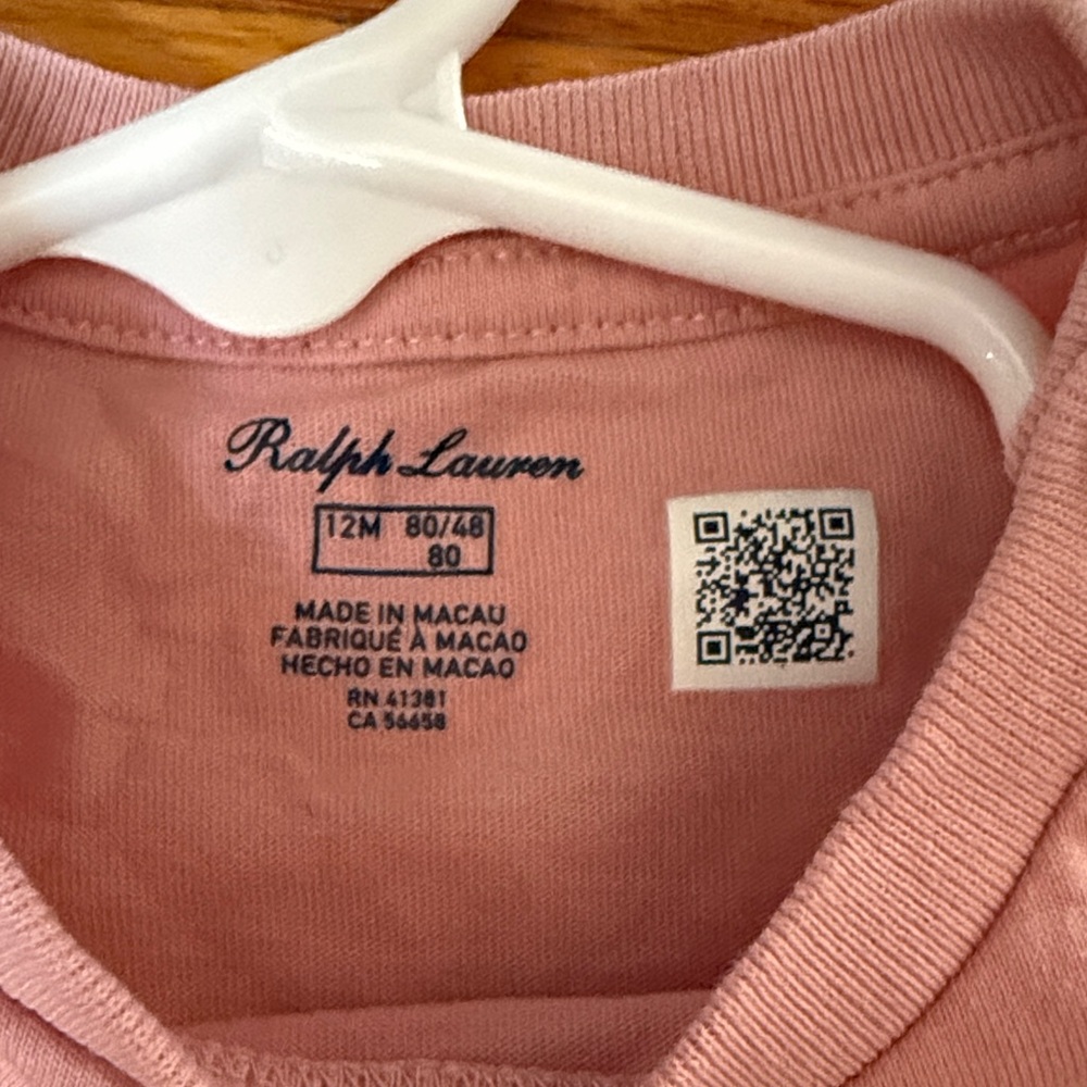 Ralph Lauren Pink Polo Bear Ruffle Dress - Picture 3 of 5